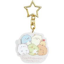 Load image into Gallery viewer, Japan San-X Sumikko Gurashi &amp; Rilakkuma Acrylic Keychain (Honyagurumies)
