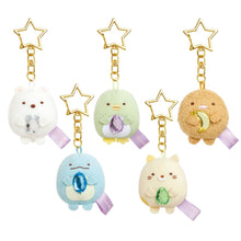 Lade das Bild in den Galerie-Viewer, Japan San-X Sumikko Gurashi Plush Doll Keychain (Gem)
