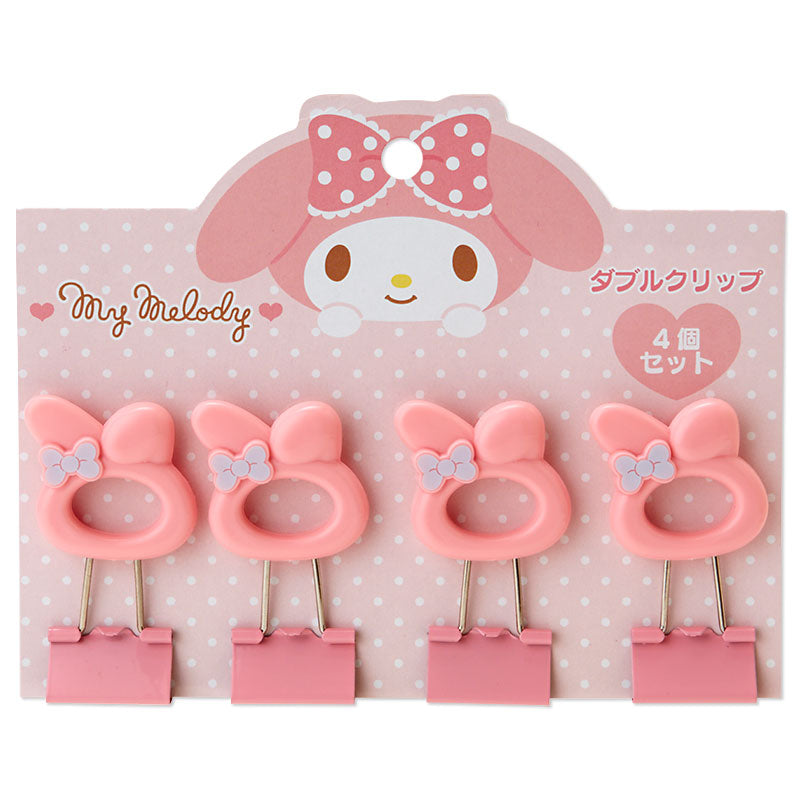 Japan Sanrio My Melody Binder Clip / Paper Clip (Face)