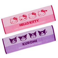 Cargar imagen en el visor de la galería, Japan Sanrio Hello Kitty / Kuromi Sports Towel (Gym)
