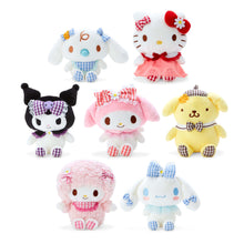 Load image into Gallery viewer, Japan Sanrio My Sweet Piano / Kuromi / Pompompurin / Hello Kitty / My Melody / Cinnamoroll Plush Doll Soft Toy (Gingham)
