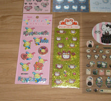 Load image into Gallery viewer, Japan Sanrio Hello Kitty / Charmmy Kitty / Usahana Sticker (Old School)
