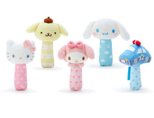 Lade das Bild in den Galerie-Viewer, Japan Sanrio Hello Kitty / My Melody / Runabouts / Cinnamoroll / Pompompurin Baby Toy Rattle Bell Plush
