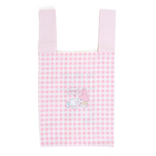 Lade das Bild in den Galerie-Viewer, Japan Sanrio Hangyodon / My Melody / Cinnamoroll / Pochacco / Kuromi Eco Tote Bag Shopping Bag (Checked)
