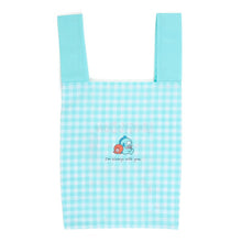 Lade das Bild in den Galerie-Viewer, Japan Sanrio Hangyodon / My Melody / Cinnamoroll / Pochacco / Kuromi Eco Tote Bag Shopping Bag (Checked)
