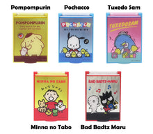 Load image into Gallery viewer, Japan Sanrio Pompompurin / Pochacco / Tuxedo Sam / Minna no Tabo / Bad Badtz Maru Pocket Mirror
