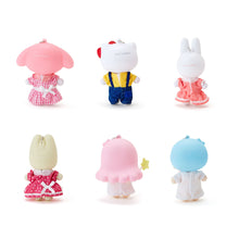 Load image into Gallery viewer, Japan Sanrio My Melody / Hello Kitty / Cheery Chums / Marron Cream / Little Twin Stars PVC Doll Keychain Mascot Charm (Dress)
