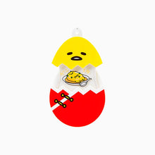 Load image into Gallery viewer, Japan Sanrio Gudetama Keychain Key Holder (Traditional Food)
