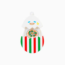 Load image into Gallery viewer, Japan Sanrio Gudetama Keychain Key Holder (Traditional Food)
