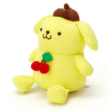 Load image into Gallery viewer, Japan Sanrio Pompompurin Plush Doll Keychain Mascot Charm Soft Toy
