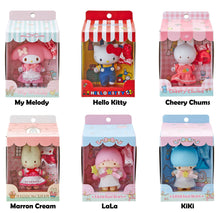 Load image into Gallery viewer, Japan Sanrio My Melody / Hello Kitty / Cheery Chums / Marron Cream / Little Twin Stars PVC Doll Keychain Mascot Charm (Dress)
