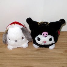 Cargar imagen en el visor de la galería, Japan Sanrio Pochacco / Kuromi Plush Doll Keychain Mascot Charm Soft Toy
