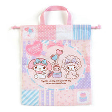 Lade das Bild in den Galerie-Viewer, Japan Sanrio My Melody Doreamon Hello Kitty Bonbonribbon Drawstring Bag / Container Bag (L)
