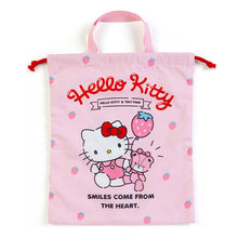 Lade das Bild in den Galerie-Viewer, Japan Sanrio My Melody Doreamon Hello Kitty Bonbonribbon Drawstring Bag / Container Bag (L)
