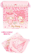 Load image into Gallery viewer, Japan Sanrio Hummingmint / My Melody / Hello Kitty / Bonbonribbon Drawstring Bag / Cotton Gift Bag (S)
