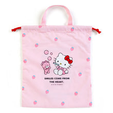 Lade das Bild in den Galerie-Viewer, Japan Sanrio My Melody Doreamon Hello Kitty Bonbonribbon Drawstring Bag / Container Bag (L)
