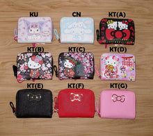 Load image into Gallery viewer, Japan Sanrio Cinnamoroll / Kuromi / Hello Kitty Coin Case / Coin Purse &amp; Card Holder
