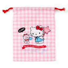 Load image into Gallery viewer, Japan Sanrio Hello Kitty / My Melody / Bonbonribbon / Doraemon / Cinnamoroll Drawstring Bag / Cotton Gift Bag (M)
