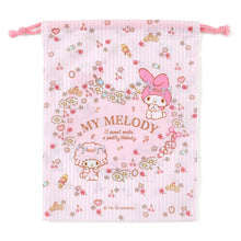 Load image into Gallery viewer, Japan Sanrio Hello Kitty / My Melody / Bonbonribbon / Doraemon / Cinnamoroll Drawstring Bag / Cotton Gift Bag (M)
