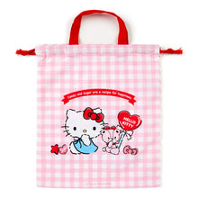 Load image into Gallery viewer, Japan Sanrio Hello Kitty / My Melody / Bonbonribbon / Doraemon / Little Twin Stars / Cinnamoroll Drawstring Bag / Cotton Gift Bag (L)
