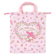 Load image into Gallery viewer, Japan Sanrio Hello Kitty / My Melody / Bonbonribbon / Doraemon / Little Twin Stars / Cinnamoroll Drawstring Bag / Cotton Gift Bag (L)
