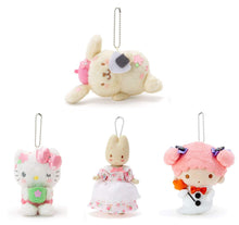 Load image into Gallery viewer, Japan Sanrio Pompompurin / Hello Kitty / Little Twin Stars / Marron Cream Plush Doll Keychain Mascot Charm Soft Toy
