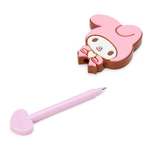 Load image into Gallery viewer, Japan Sanrio Little Twin Stars / My Melody / Hello Kitty Mascot Ballpoint Pen (Chocolate)
