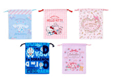 Load image into Gallery viewer, Japan Sanrio Hello Kitty / My Melody / Bonbonribbon / Doraemon / Cinnamoroll Drawstring Bag / Cotton Gift Bag (M)
