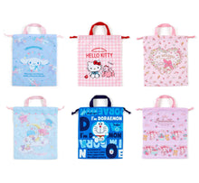 Load image into Gallery viewer, Japan Sanrio Hello Kitty / My Melody / Bonbonribbon / Doraemon / Little Twin Stars / Cinnamoroll Drawstring Bag / Cotton Gift Bag (L)
