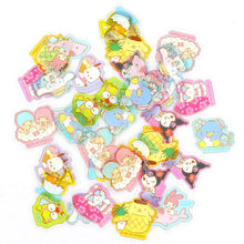 Carica l&#39;immagine nel visualizzatore di Gallery, Japan Sanrio Characters Mix / Wish Me Mell / Tuxedo Sam / Little Twin Stars / Pochacco / Pompompurin Sticker Seal Pack (T-Shirt)
