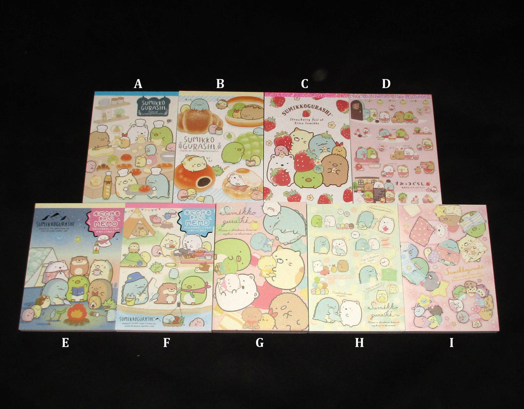 Japan San-X Sumikko Gurashi Memo Pad