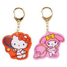 이미지를 갤러리 뷰어에 로드 , Japan Sanrio Hello Kitty / My Melody / Pompompurin / Pochacco / Kuromi / Cinnamoroll / Gudetama / Bad Badtz Maru Acrylic Keychain (Sports)
