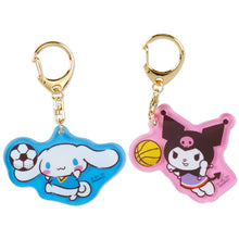 이미지를 갤러리 뷰어에 로드 , Japan Sanrio Hello Kitty / My Melody / Pompompurin / Pochacco / Kuromi / Cinnamoroll / Gudetama / Bad Badtz Maru Acrylic Keychain (Sports)
