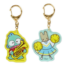 Load image into Gallery viewer, Japan Sanrio Hello Kitty / My Melody / Kuromi / Cinnamoroll / Little Twin Stars / Hangyodon / Cheery Chums Acrylic Keychain (Cheerleader)
