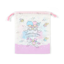 Lade das Bild in den Galerie-Viewer, Japan Sanrio Little Twin Stars / My Melody / Hello Kitty / Cinnamoroll / Doreamon Drawstring Bag / Cotton Bag (S)
