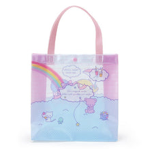 Lade das Bild in den Galerie-Viewer, Japan Sanrio ello Kitty / My Melody / Little Twin Stars / Tuxedo Sam / Pocahcco PVC Small Tote Bag
