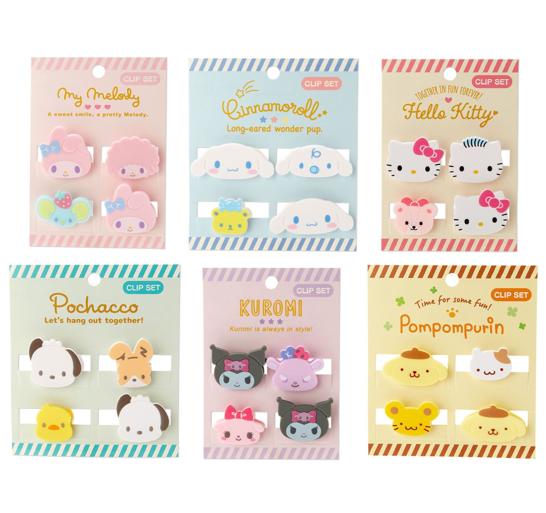 Japan Sanrio Hello Kitty / My Melody / Cinnamoroll / Kuromi