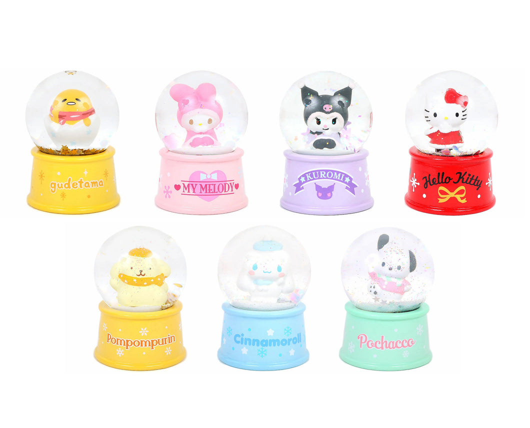 Japan Sanrio Pompompurin / Cinnamoroll / Gudetama / My Melody / Kuromi / Hello Kitty / Pochacco Mini Snowball Home Decoration