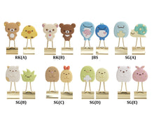 Carica l&#39;immagine nel visualizzatore di Gallery, Japan San-X Sumikko Gurashi / Rilakkuma / Jinbesan Mascot Binder Clips Paper Clips
