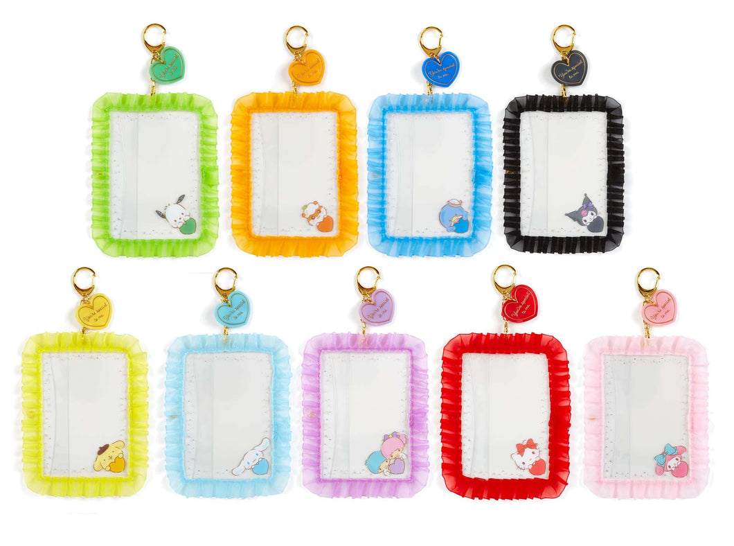 Japan Sanrio Hello Kitty / Little Twin Stars / My Melody / Kuromi / Pompompurin / Cinnamoroll / Pochacco 3R Photo Frame Keychain