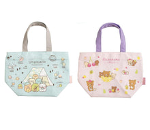 Lade das Bild in den Galerie-Viewer, Japan San-X Sumikko Gurashi / Rilakkuma Small Tote Bag Lunch Bag
