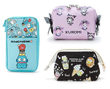 이미지를 갤러리 뷰어에 로드 , Japan Sanrio Hangyodon / Kuromi / Keroppi Pouch
