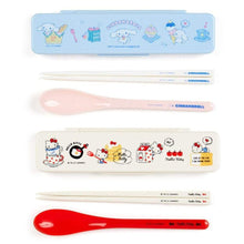 Load image into Gallery viewer, Japan Sanrio Hello Kitty / Cinnamoroll Spoon Chopsticks and Case
