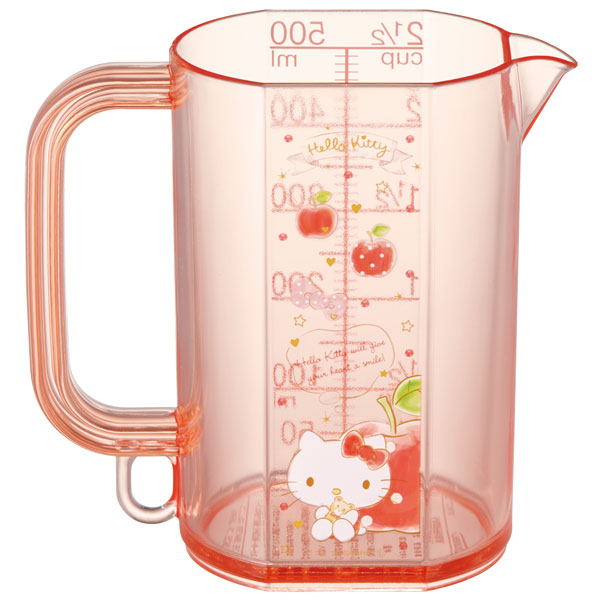 Japan Sanrio Hello Kitty Plastic Measuring Cup 500ml