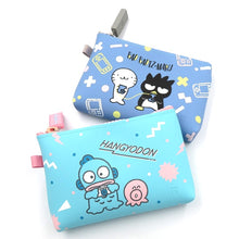 Load image into Gallery viewer, Japan Sanrio Bad Badtz Maru / Hangyodon Silicone Pouch
