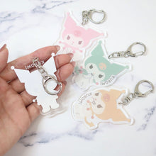 Afbeelding in Gallery-weergave laden, Japan Sanrio Kuromi Acrylic Keychain (Colorful)
