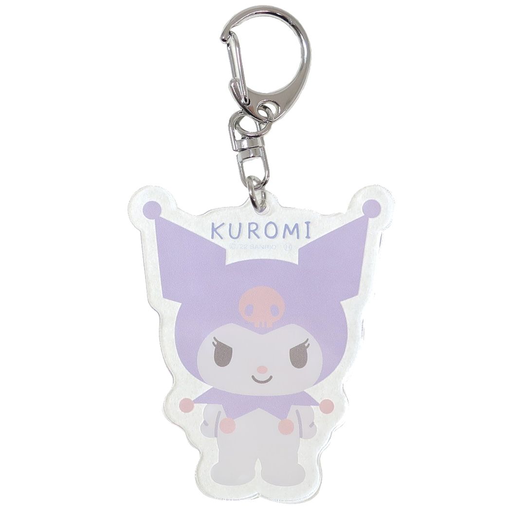 Japan Sanrio Kuromi Acrylic Keychain (Colorful)