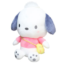 Load image into Gallery viewer, Japan Sanrio Hangyodon / Kuromi / Pochacco Plush Doll Soft Toy (Shoulder Bag)
