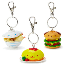 이미지를 갤러리 뷰어에 로드 , Japan Sanrio Pompompurin / Cinnamoroll / Pochacco Mascot Keychain (Food)
