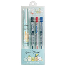 Load image into Gallery viewer, Japan San-X Sumikko Gurashi Style Fit 3 Color Ballpoint Pen
